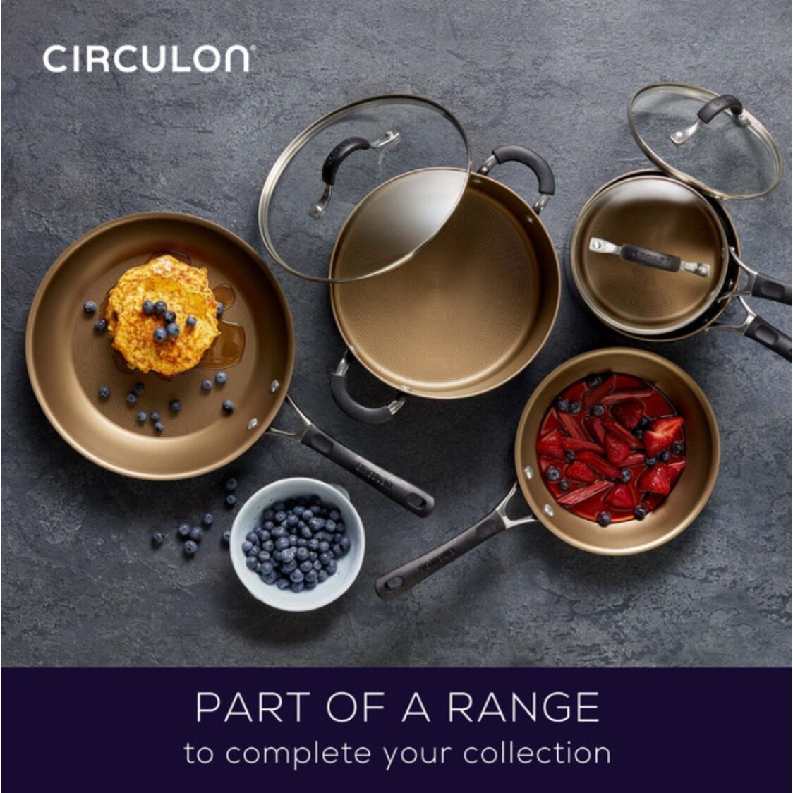 Circulon Innovatum Aluminium 5 Piece Cookware Set