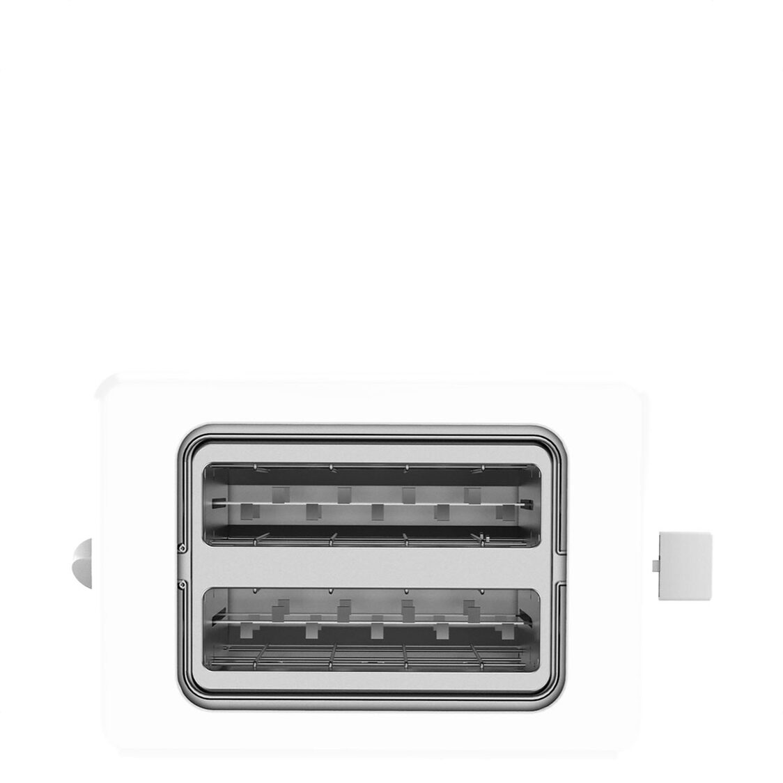 Odette Advanced Digital Touch Panel 2-Slice Bread Toaster With Croissant Warming Rack