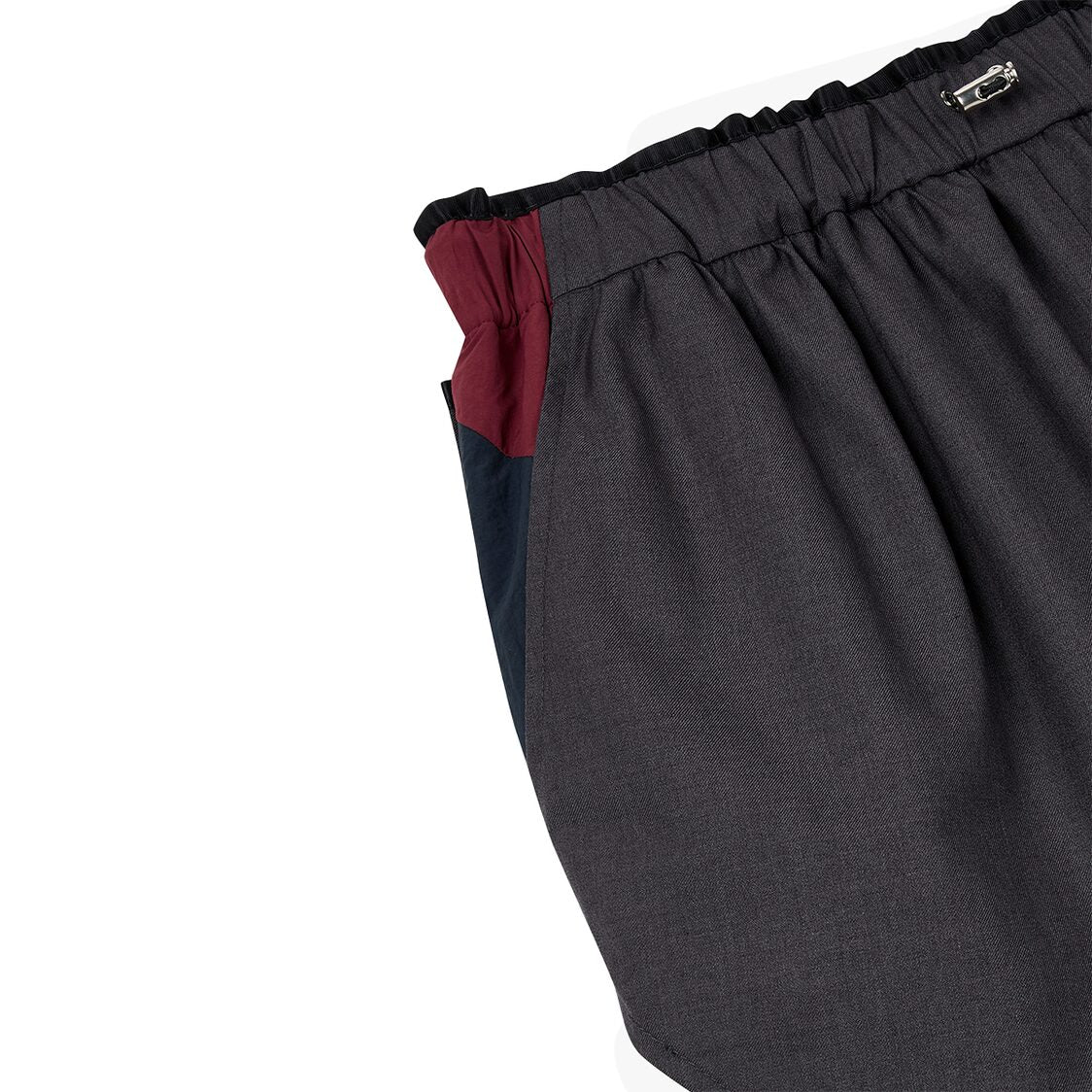 Studio Tomboy Lined Track Shorts Charcoal