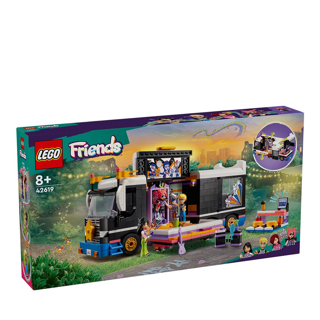 Lego Pop Star Music Tour Bus 42619