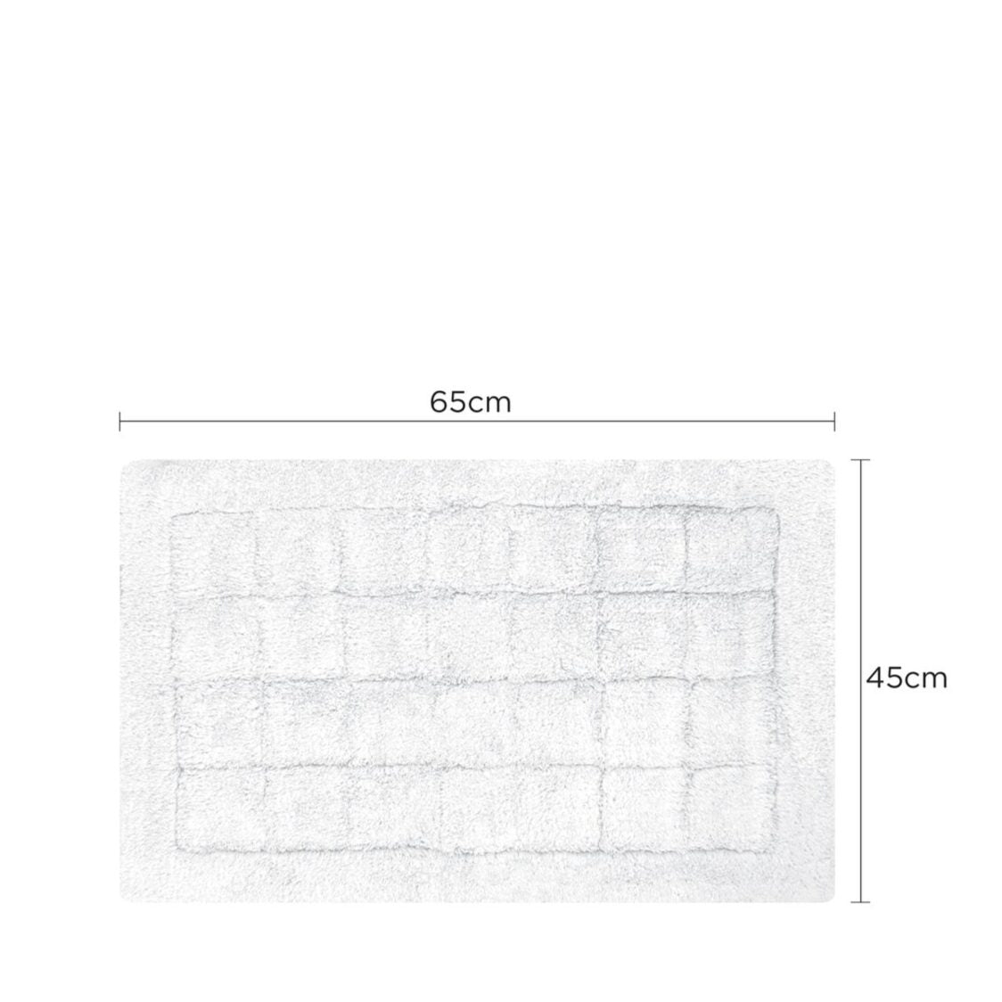 Charles Millen Signature Collection Huella Super Soft Cotton Tufted Anti-slip