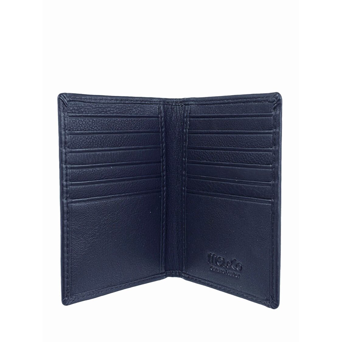 Mel&Co Genuine Leather Bi-Fold Card Holder