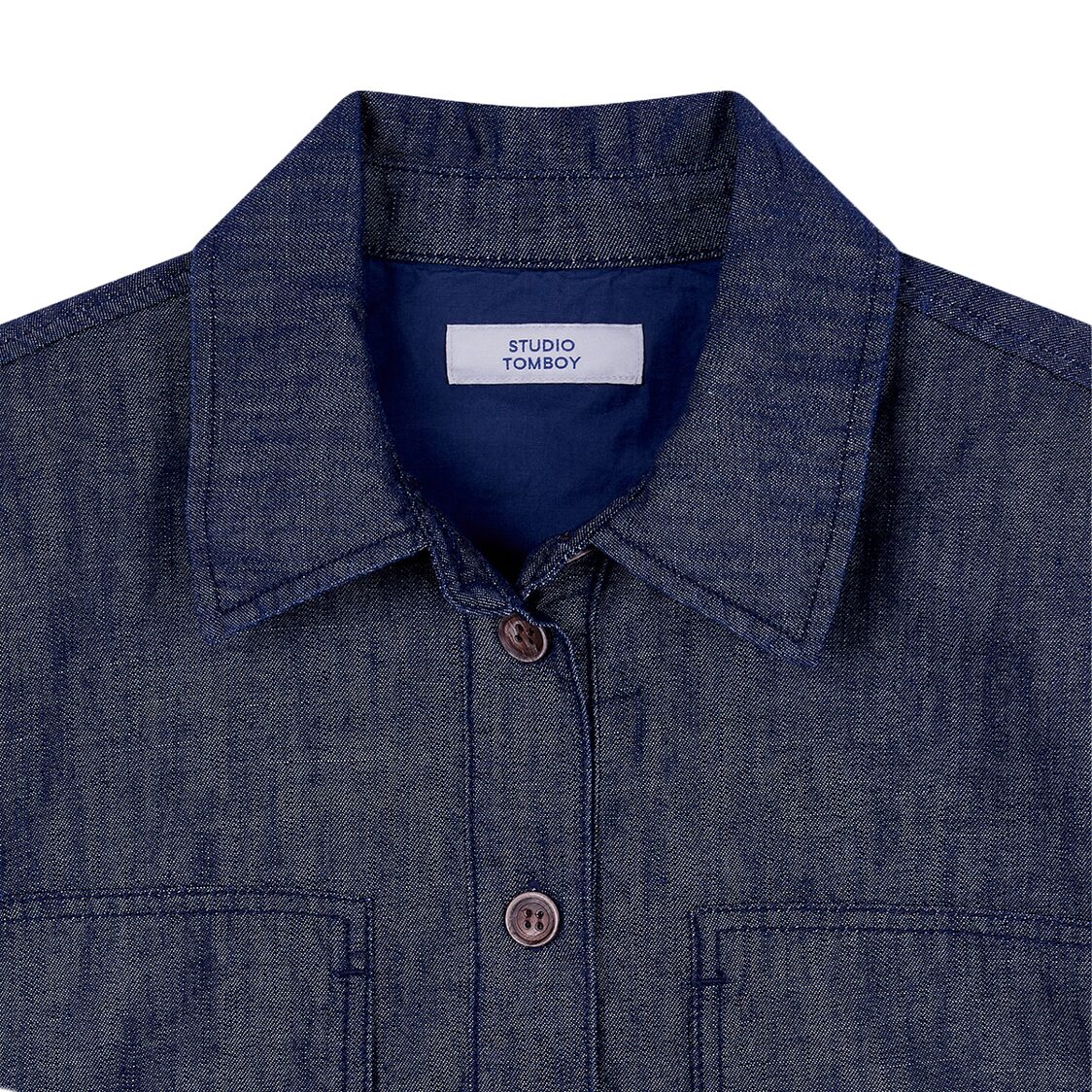 Studio Tomboy Doubleknee Sleeveless Denim Dress