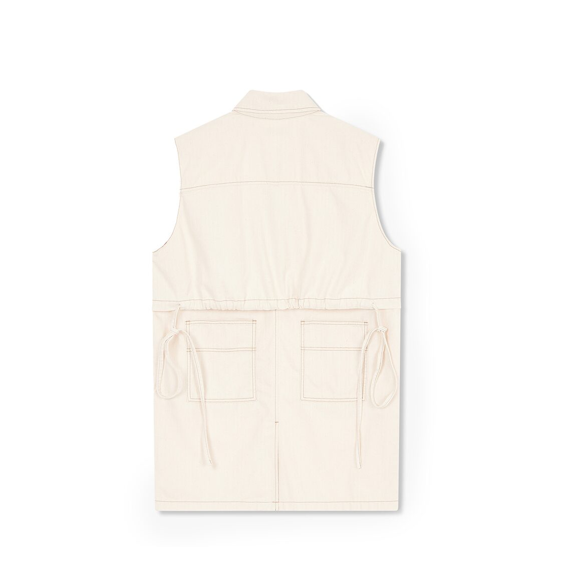 Studio Tomboy Doubleknee Sleeveless Denim Dress