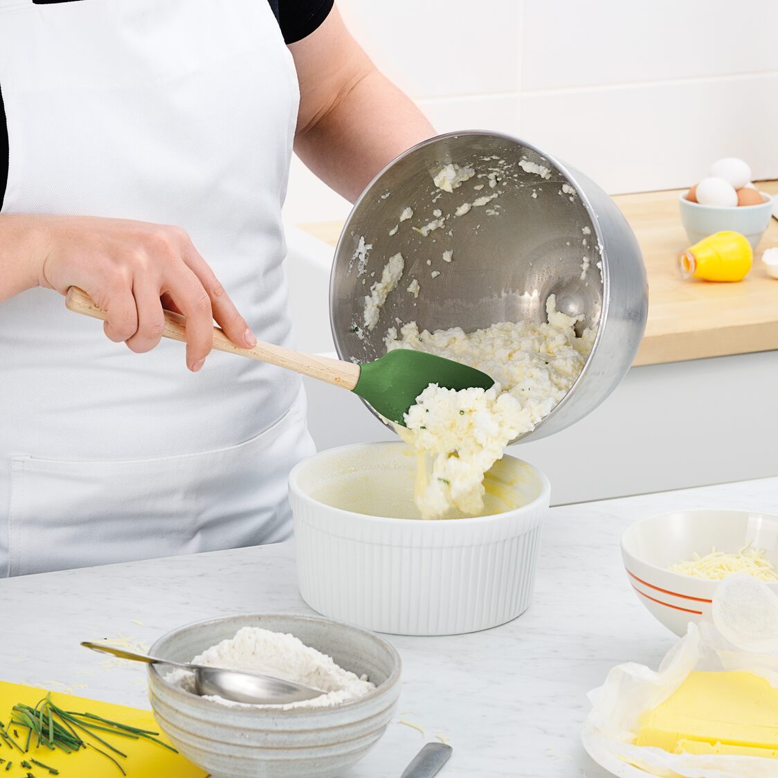 Tovolo Flex-Core Wood Handled Spoonula