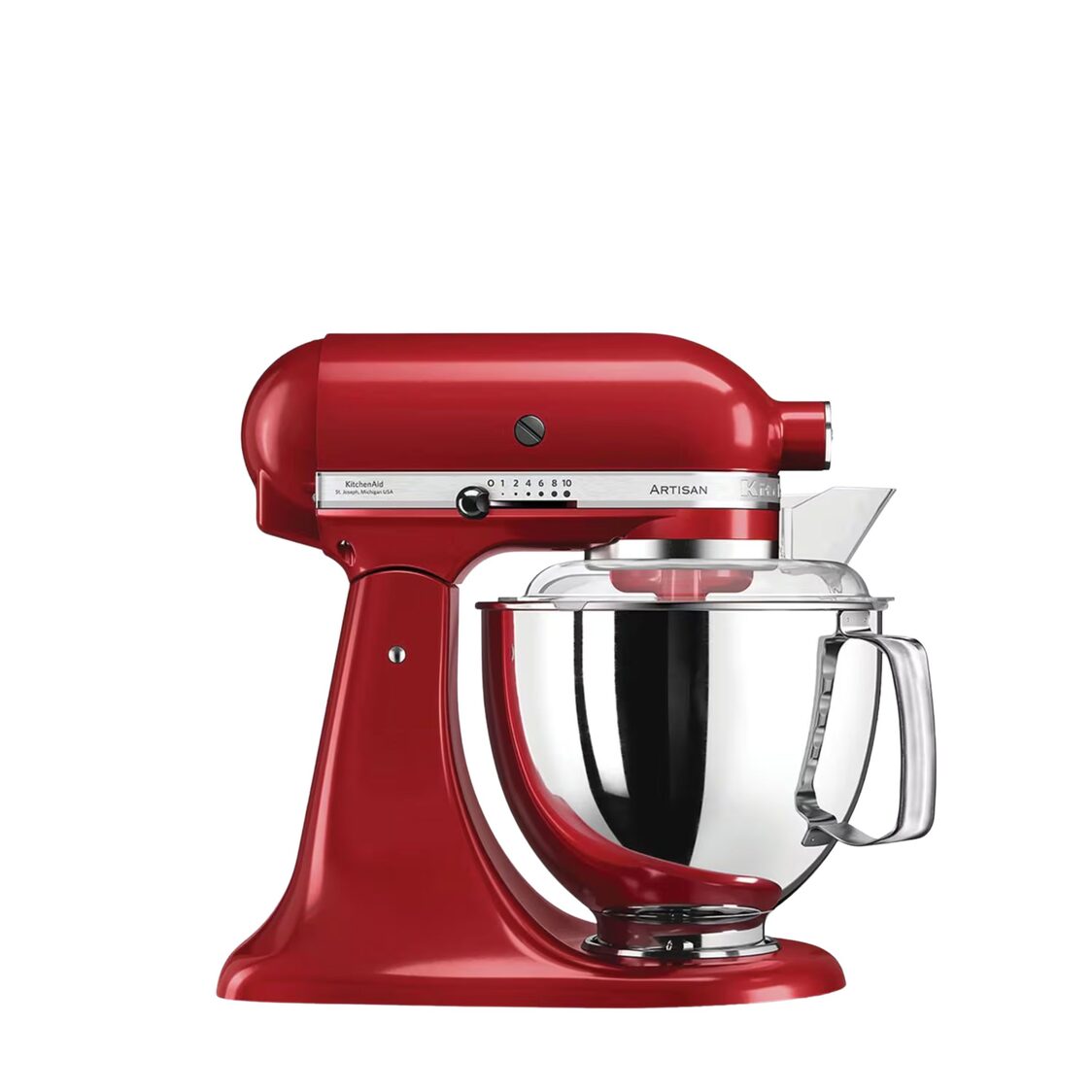 Kitchenaid Artisan® Stand Mixer 4.8L/5Q with Extra Bowl & Accessories - Empire Red (KSM175PSBER)