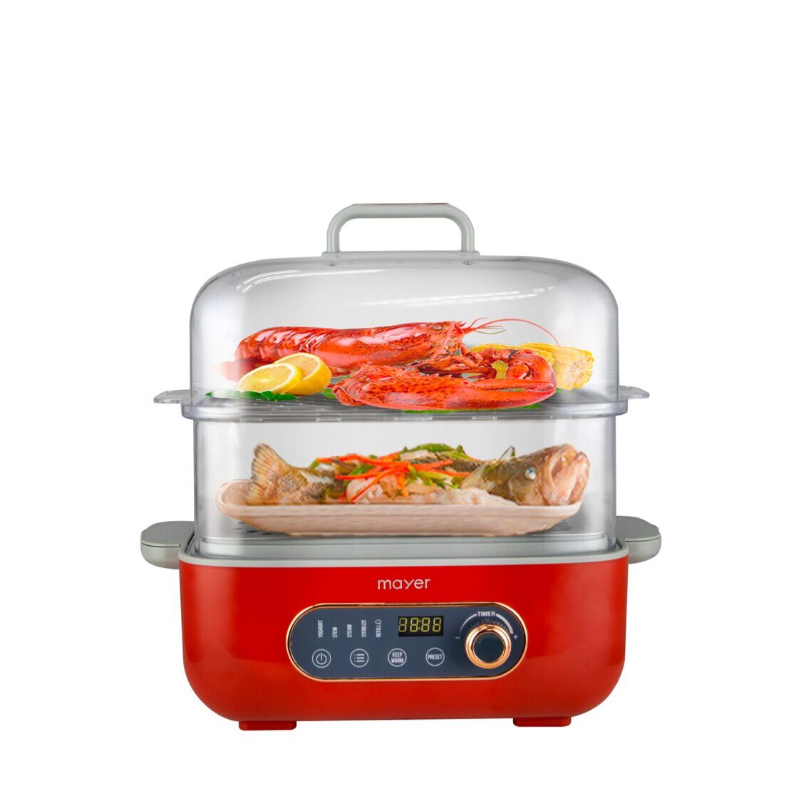 Mayer 10L Steamer MMFS10