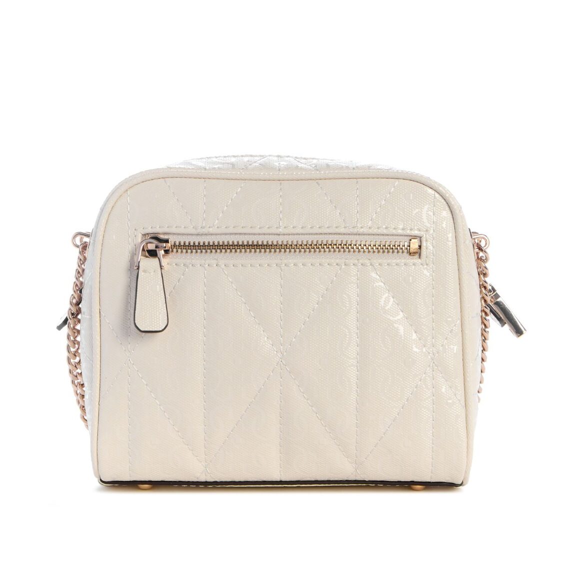 Guess Aldina Camera Crossbody - Off White