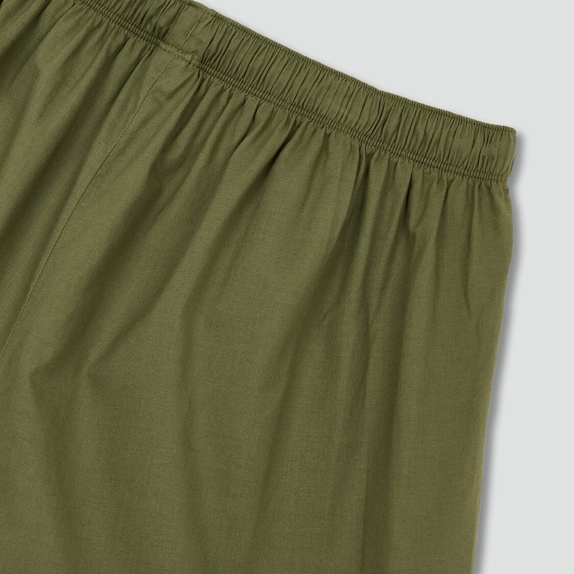 Jaju Women Pure Cotton Lounge Pants Khaki