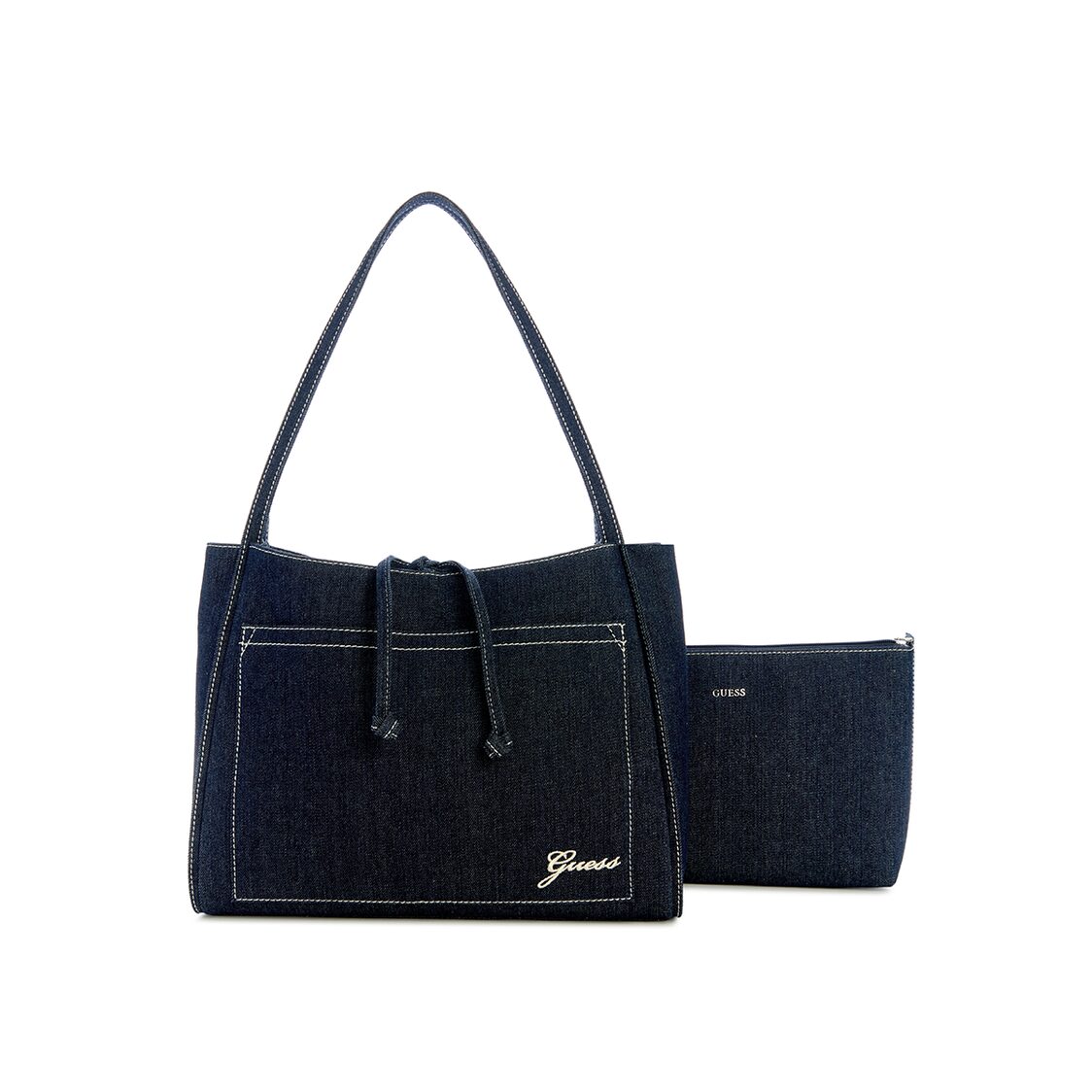 DAMIRA 2 IN 1 TOTE,DARK DENIM