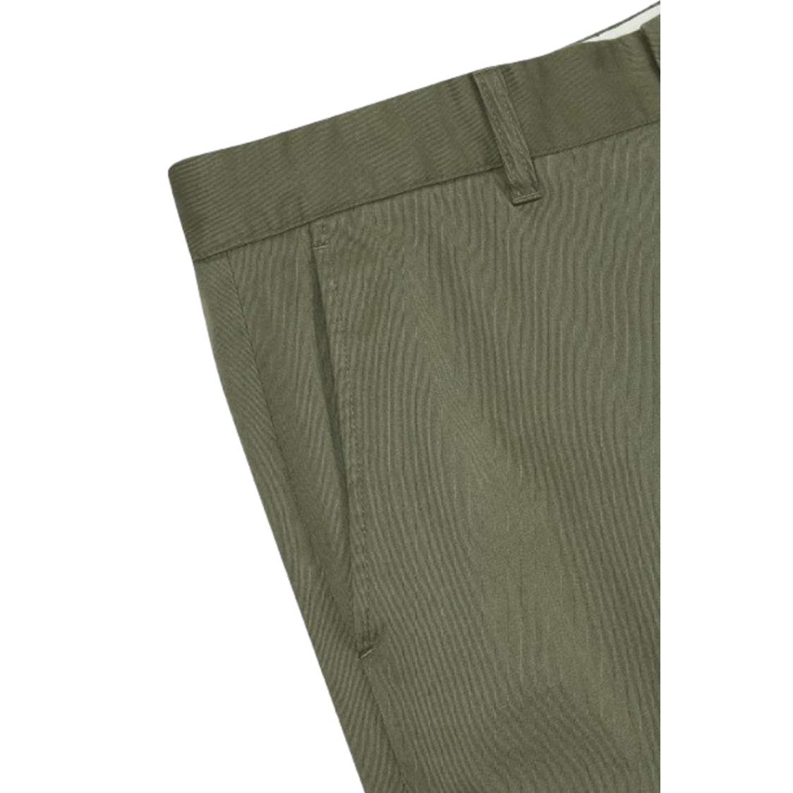 Man On The Boon Washed Cotton Chino Pants Olive