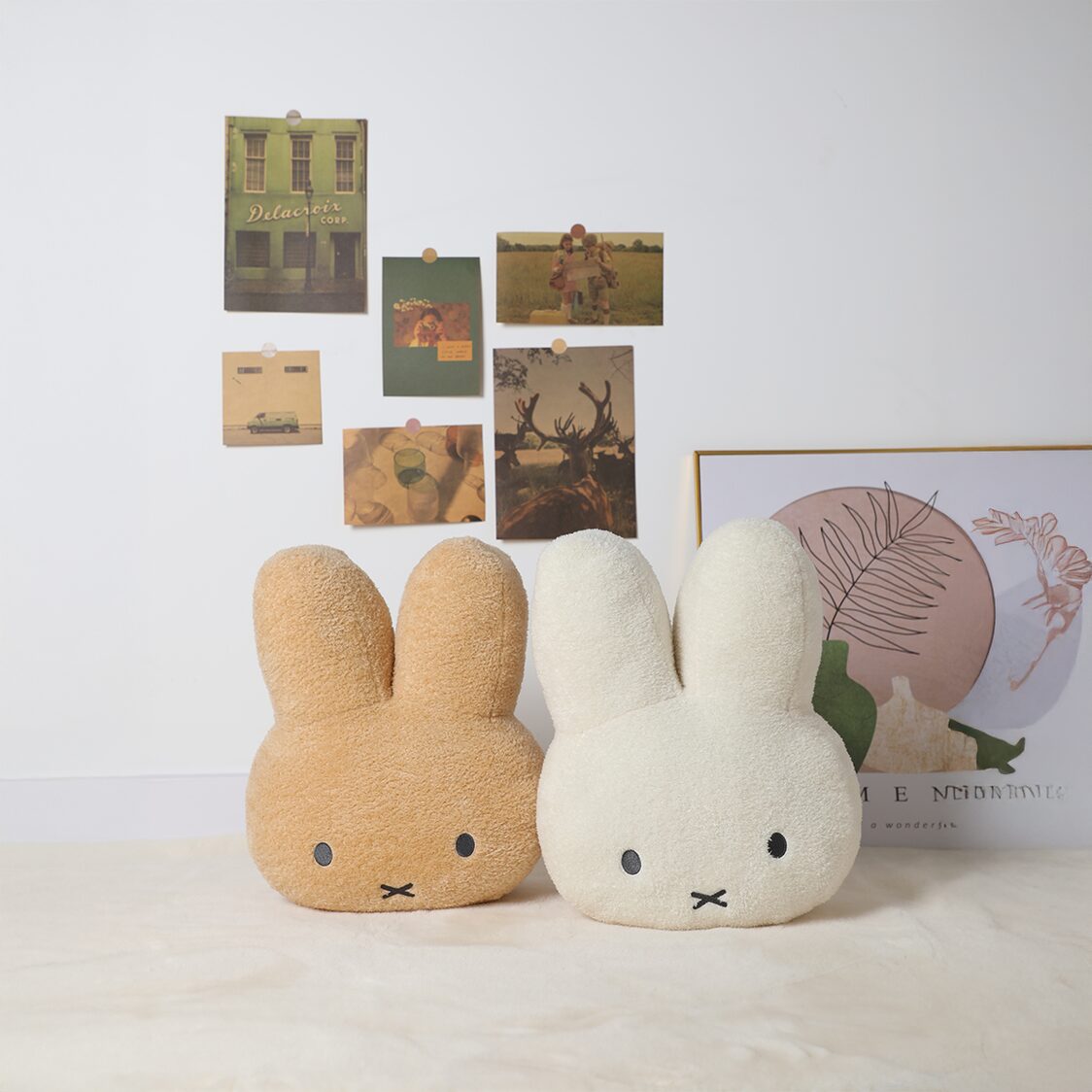 VIPO X Miffy Cushion - Brown (40cm) MIF37329