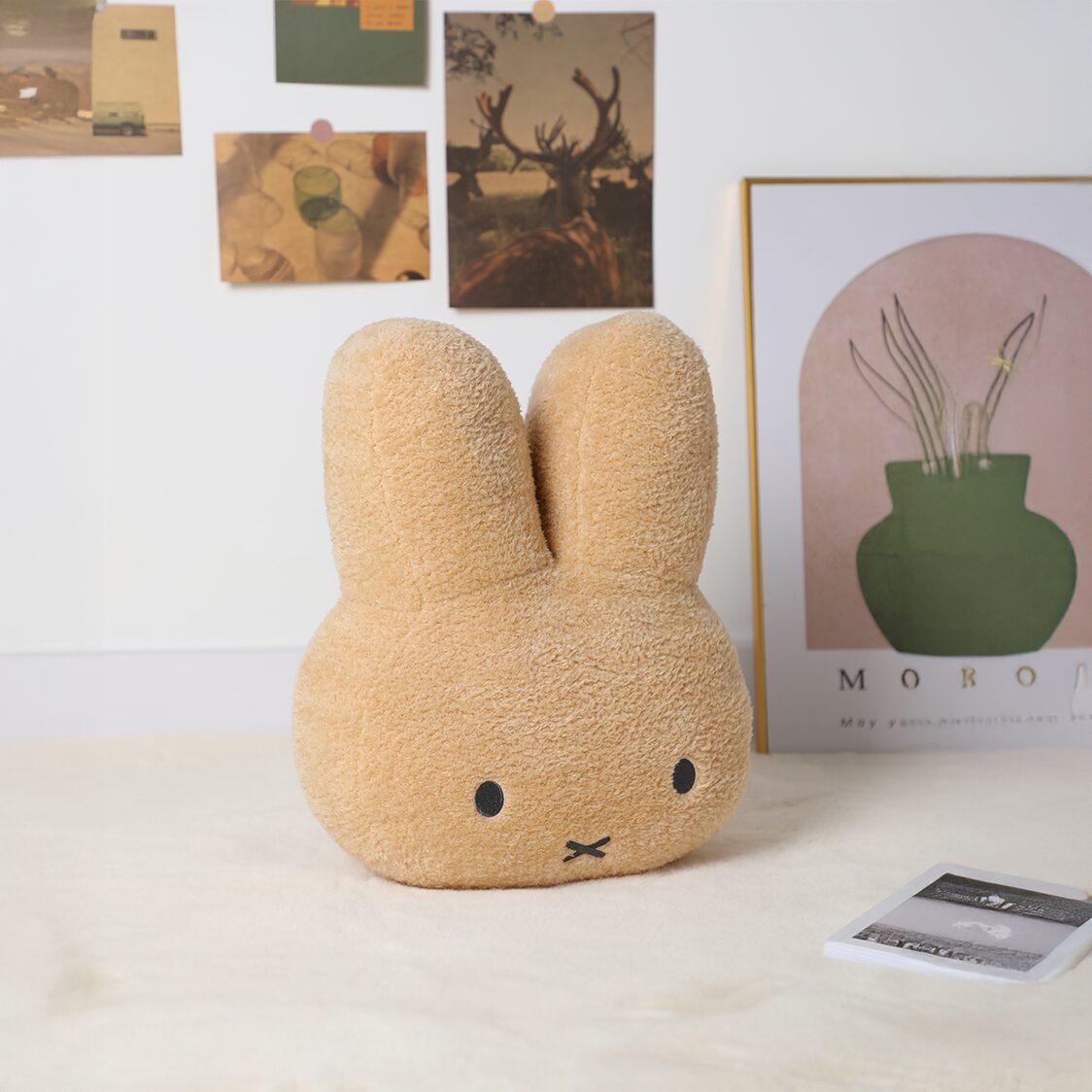VIPO X Miffy Cushion - Brown (40cm) MIF37329