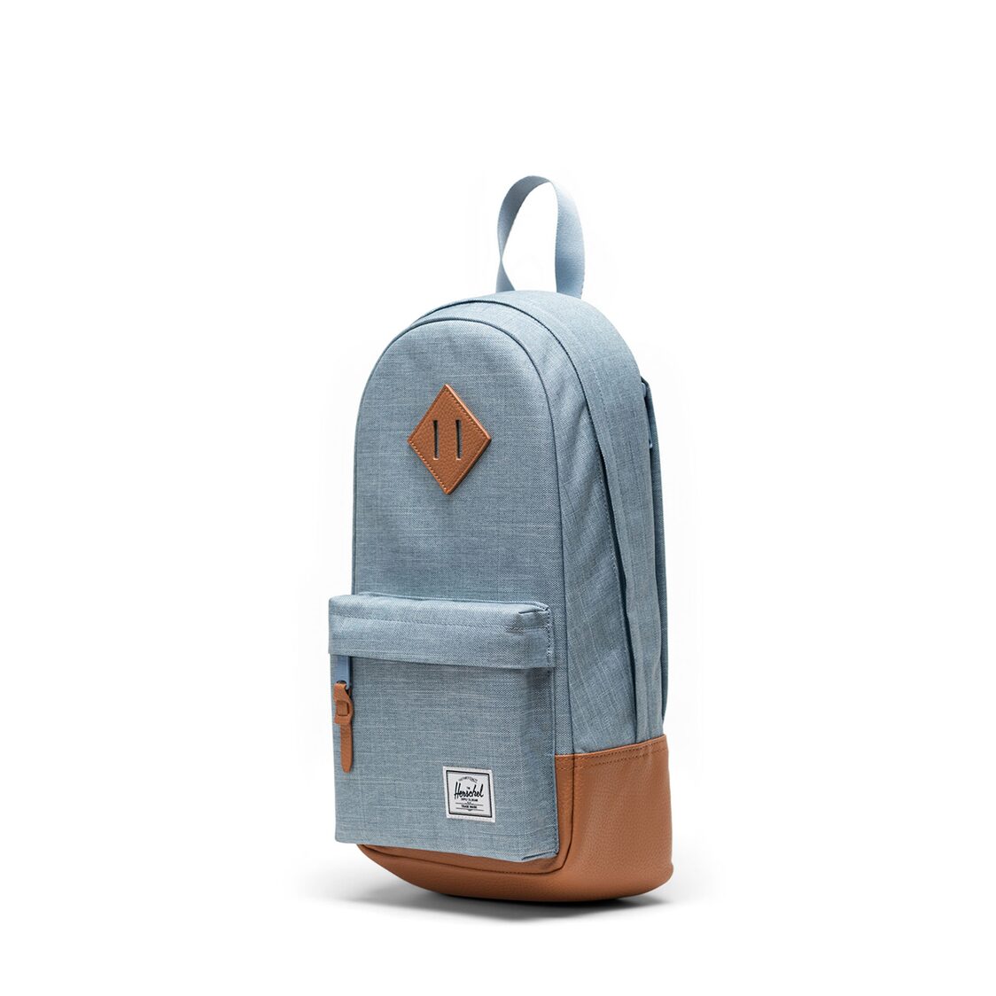 Herschel Heritage Shoulder Bag - Ashley Blue Crosshatch/Natural