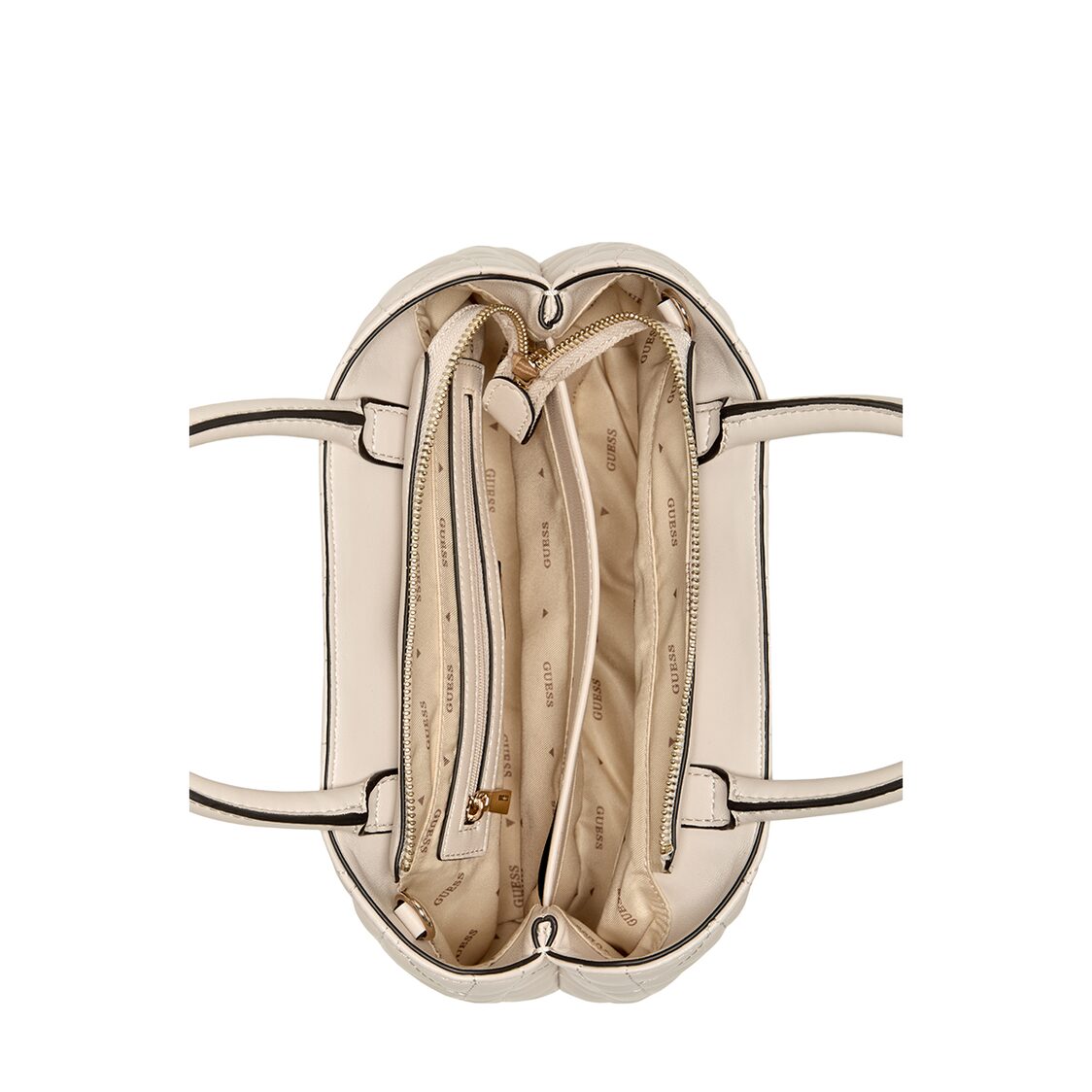 Guess Edita Elite Satchel - Stone