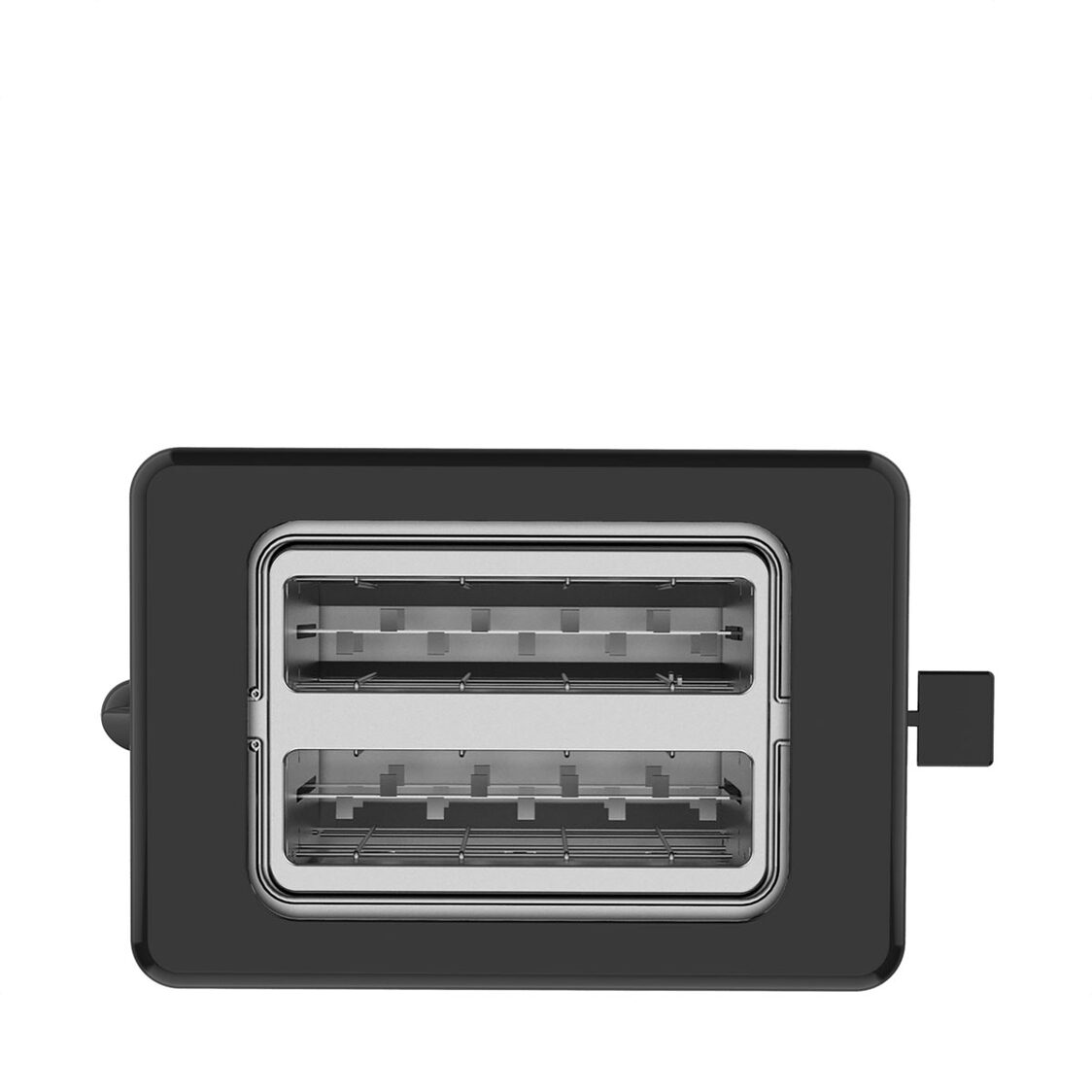 Odette Advanced Digital Touch Panel 2-Slice Bread Toaster With Croissant Warming Rack