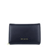 Mel&Co Saffiano-Effect Compact Tri-Fold Wallet