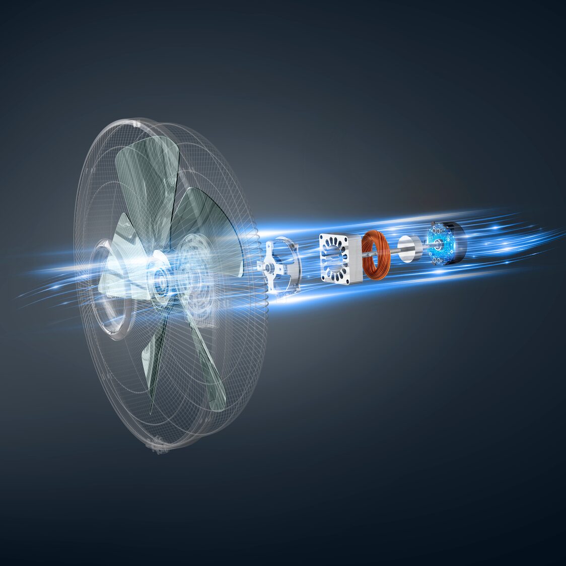 Tefal Turbo Silence Extreme + Stand Fan (VF5890)