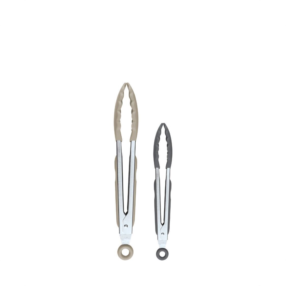Tovolo Elements S/2 9" & 12" SS Tongs - Set of 2