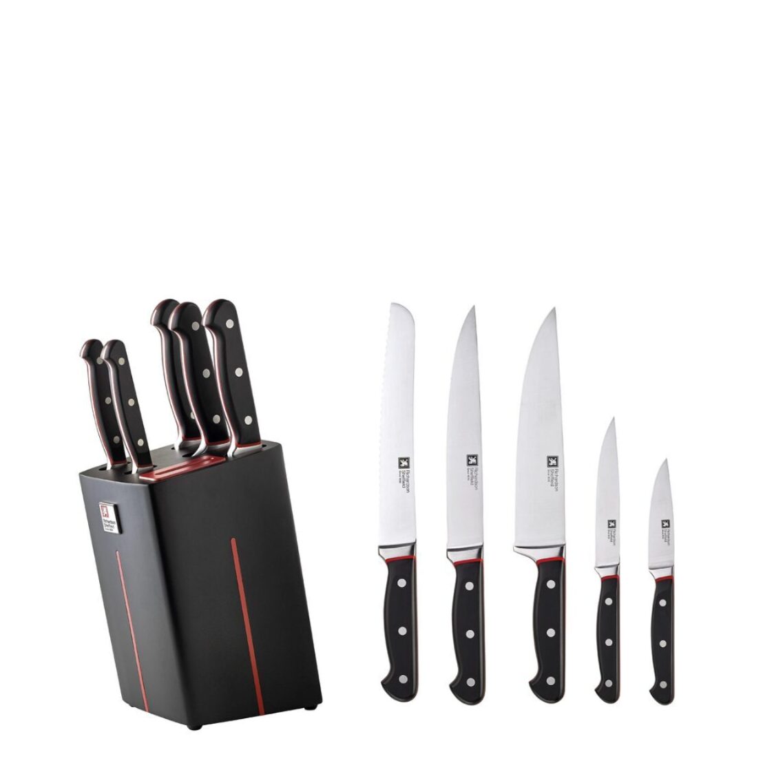 RICHARDSON SHEFFIELD 5-Piece Knife Block Set - Velocity (VELOCITY-5PC)