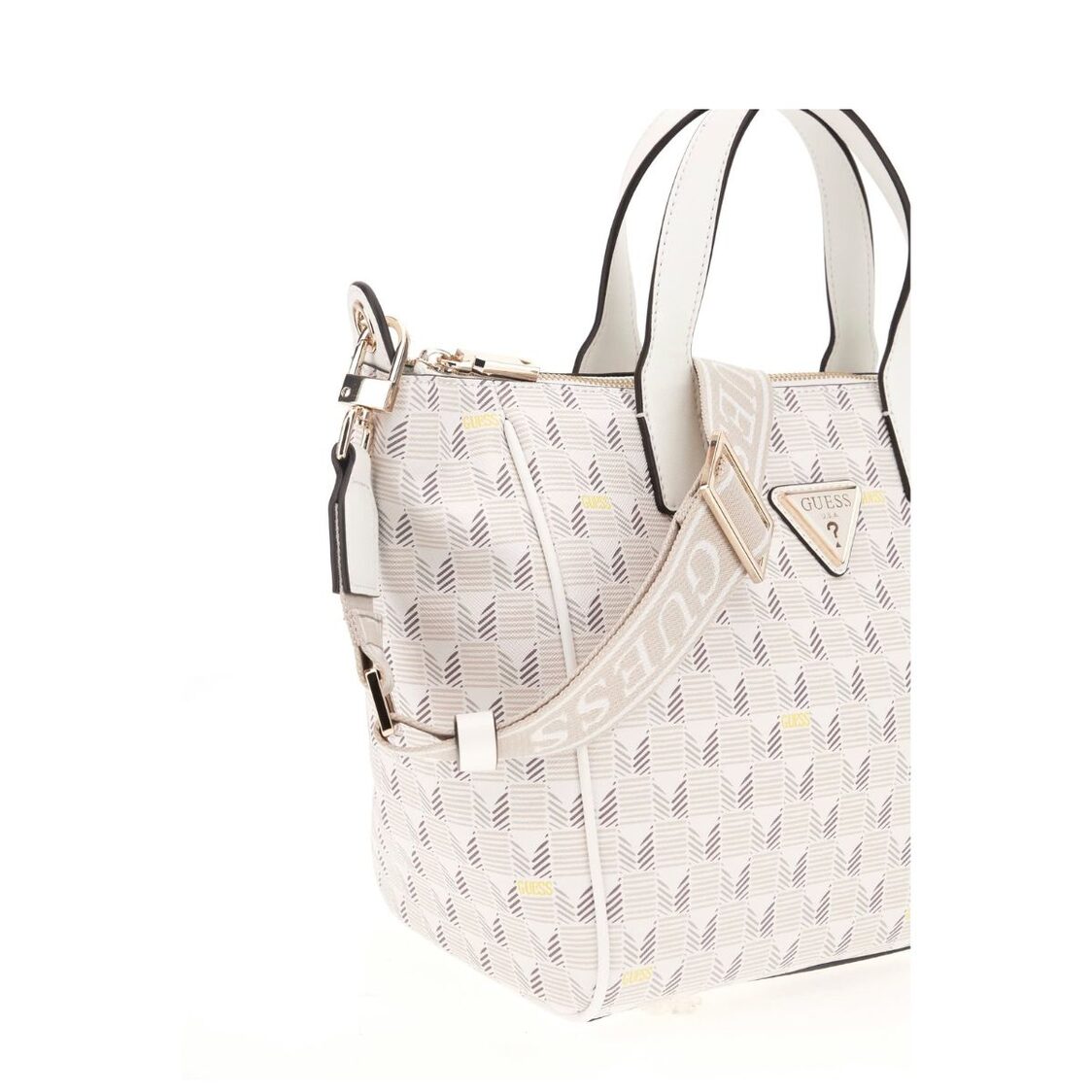 Guess Follie Small Tote - Stone Logo
