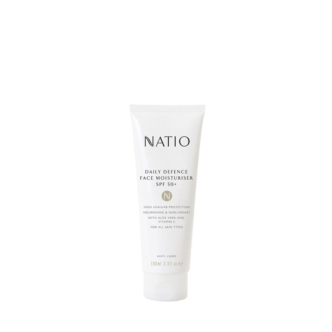 Natio Daily Defence Face Moisturiser SPF 50+