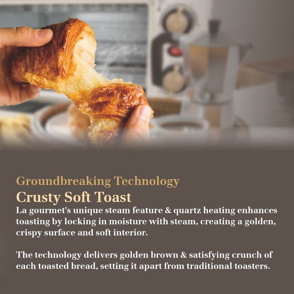 La Gourmet 10L Electric Steam Oven LGELOV420794