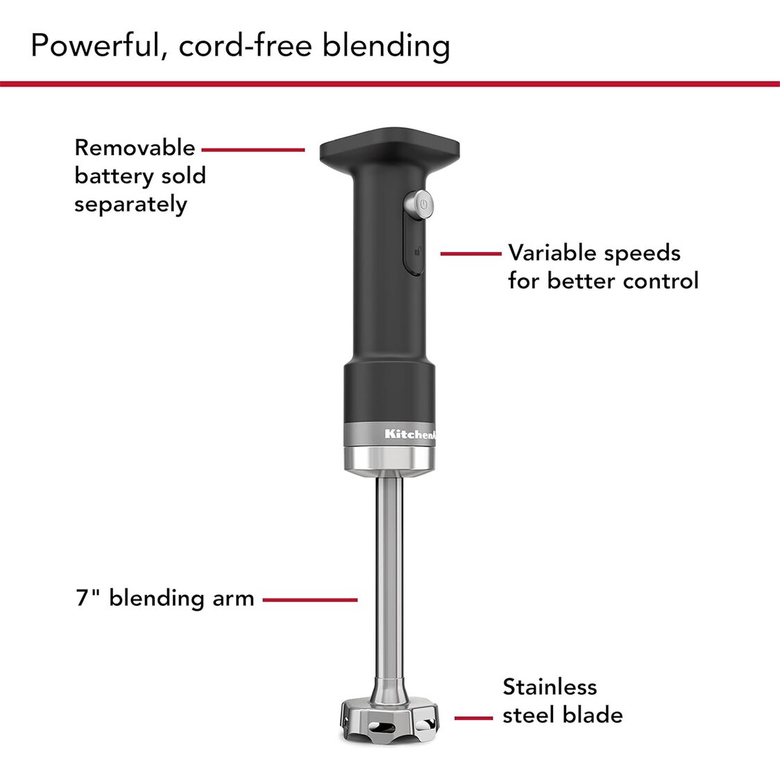 KitchenAid Cordless 2.0 *Battery Sold Separately