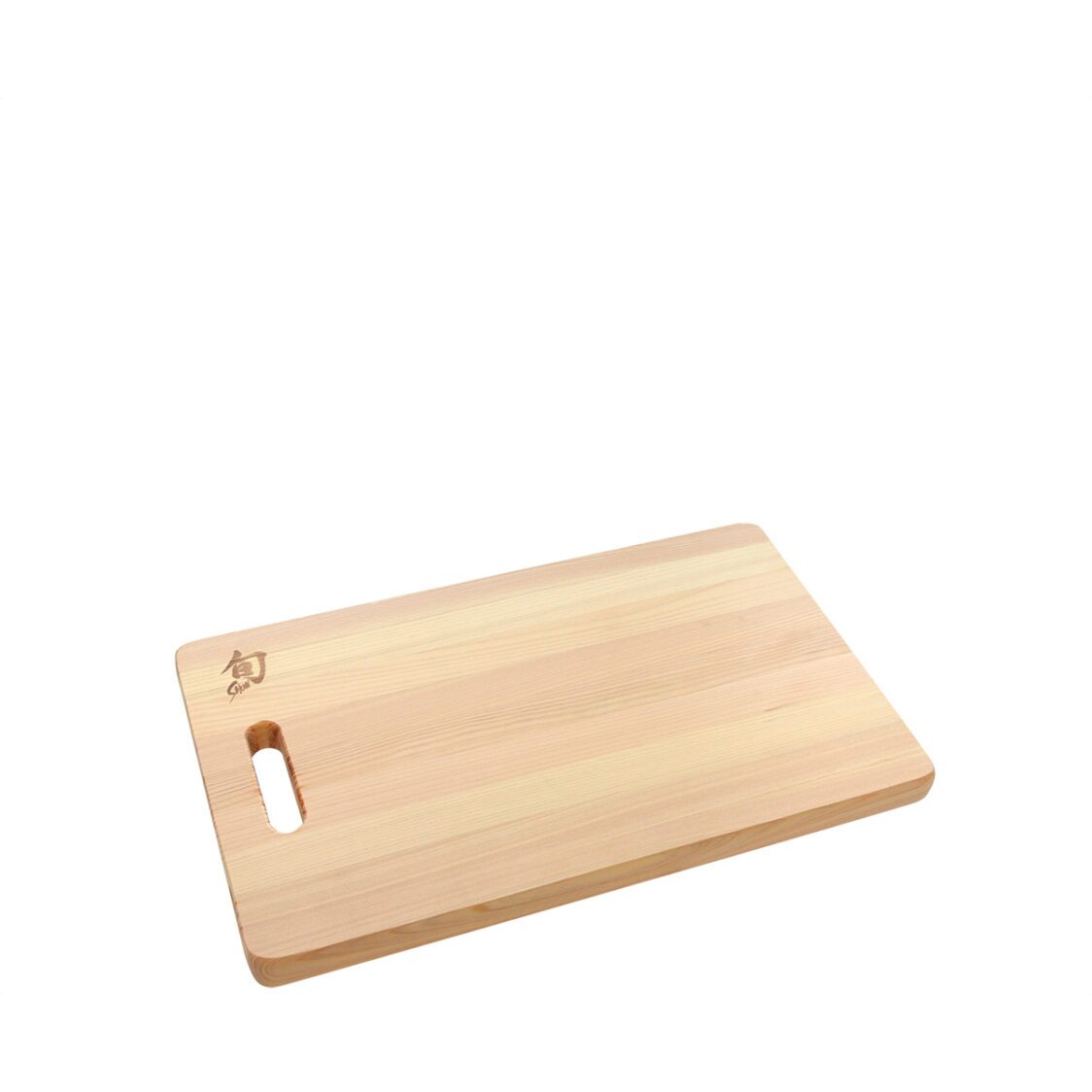 Kai Shun Hinoki Cutting Board - Grip Hole - S Size, Made In Japan (DM-0813)