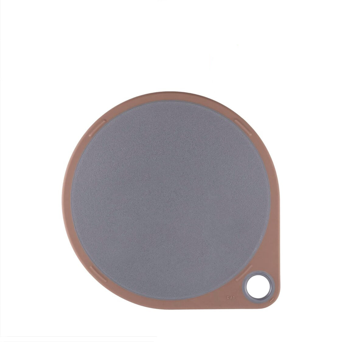 KAI Round Cutting Board 30cm - Charcoal Grey (AP-5331)