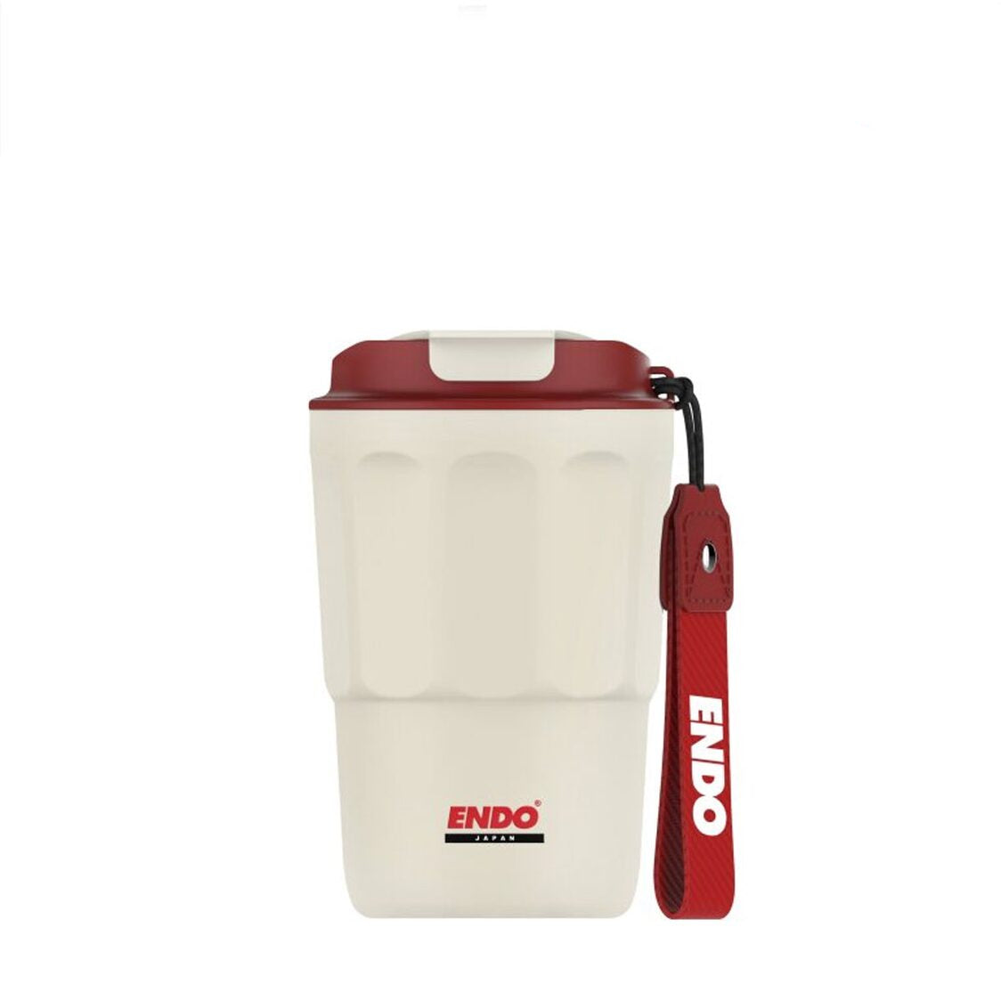 Endo Double Stainless Steel Thermal Coffee Mug 380ml (CX-3014)