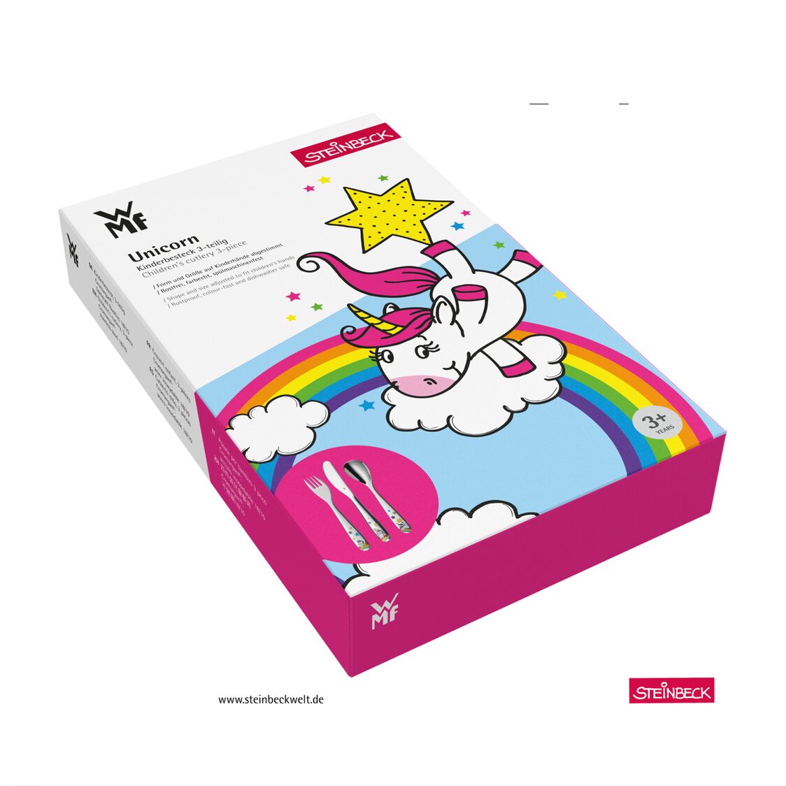 WMF Einhorn Kids 3-Piece Cutlery Set (12-8612-9000)