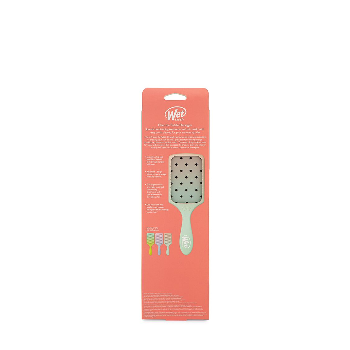 Wet Brush Original Paddle Detangler Ombre Seafoam