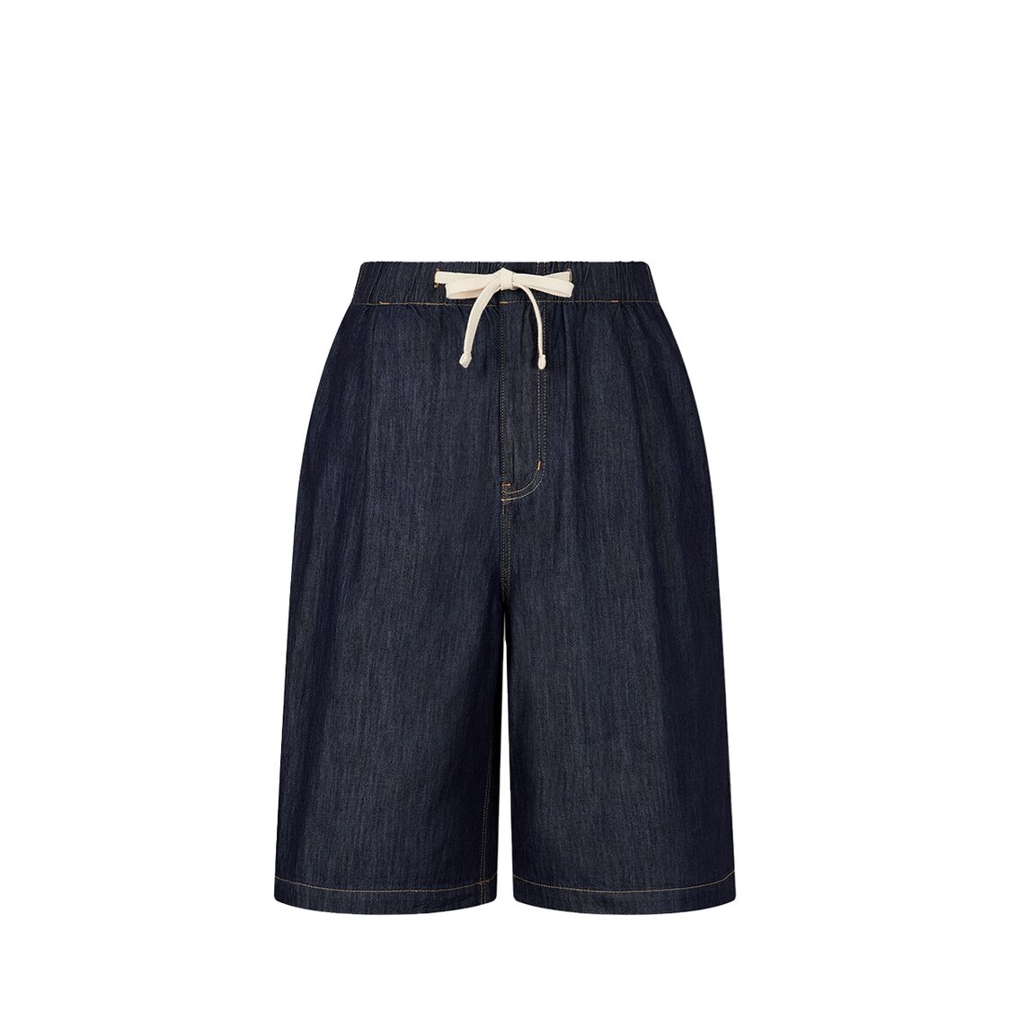 Studio Tomboy Drawstring Half Denim Indigo