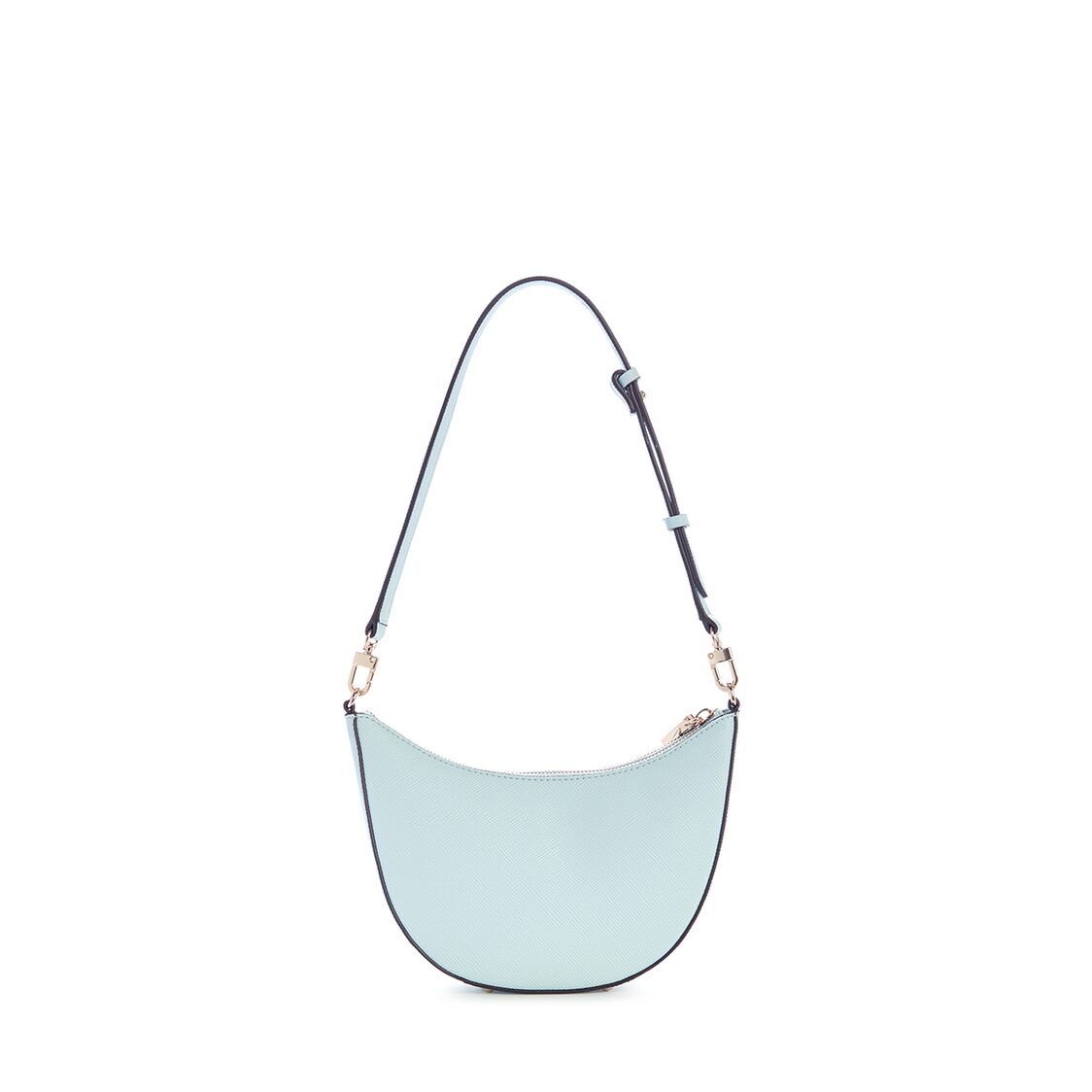 Guess Fedana Mini Top Zip Shldr Bag,Powder Blue