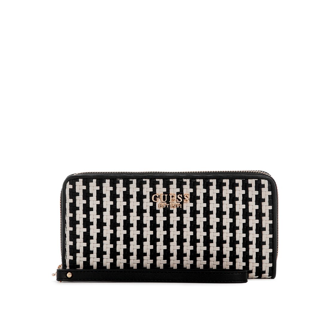 MIREMA SLG LARGE ZIP AROUND,BLACK MULTI