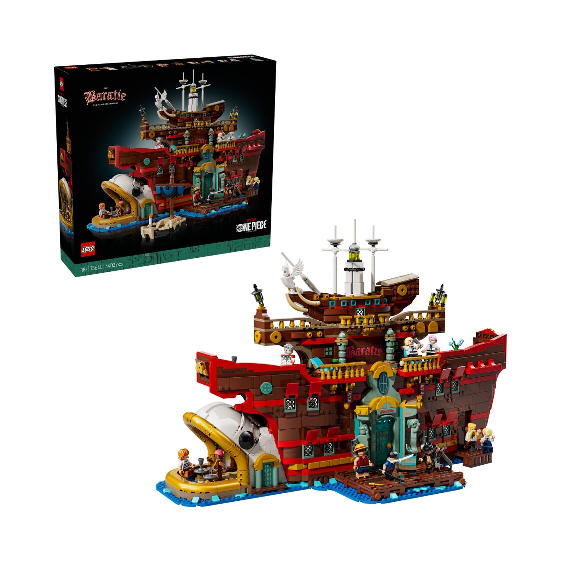 Lego The Baratie Floating Restaurant 75640