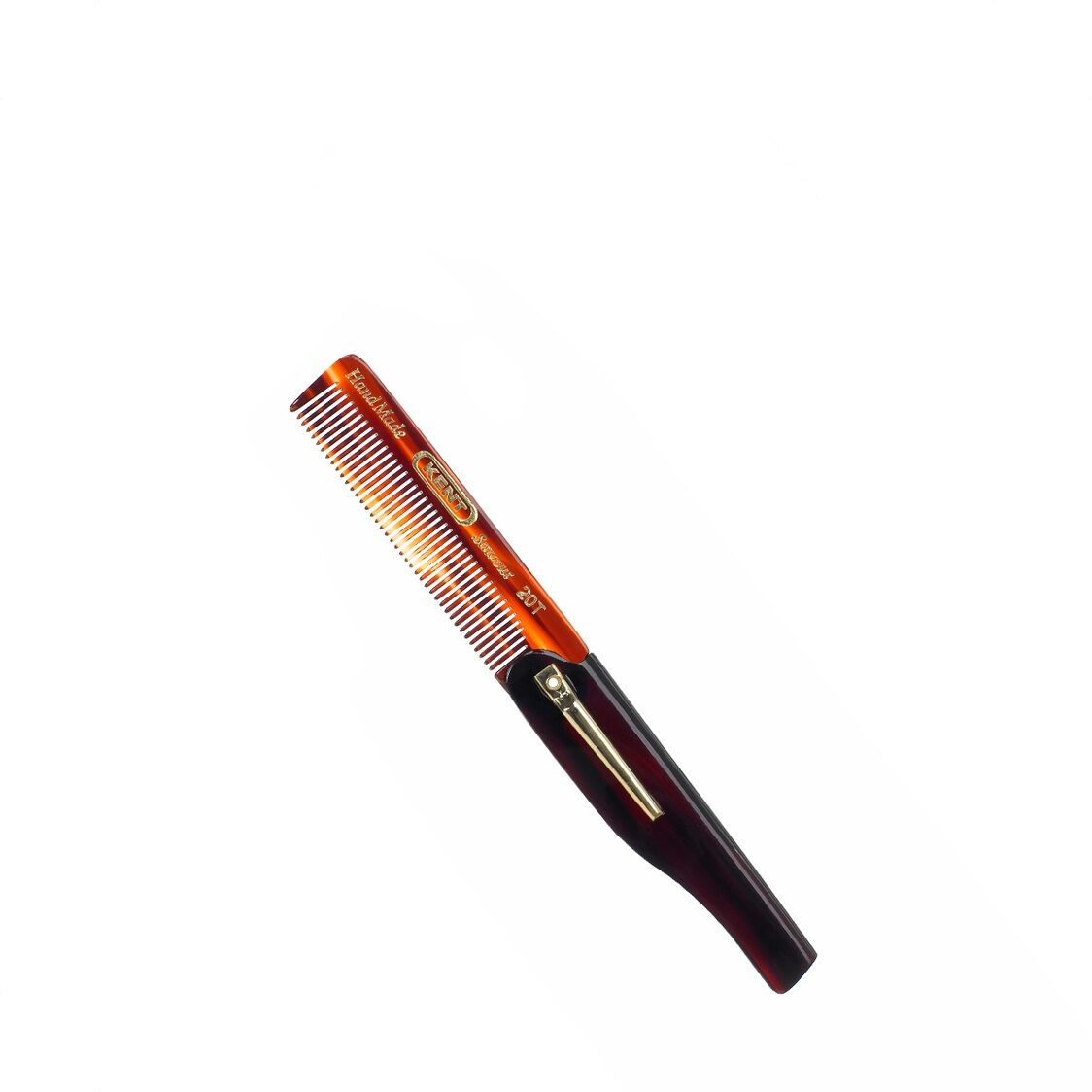 Kent Brushes Men's Folding Comb