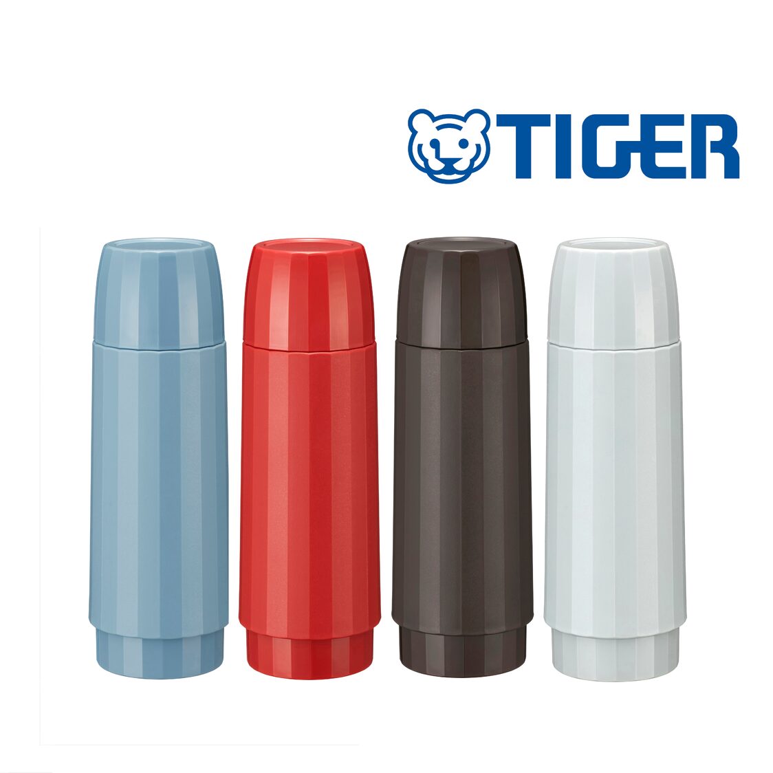 TIGER Double Stainless Steel Bottle 300ml - Brick Red (MSK-A030 RB)