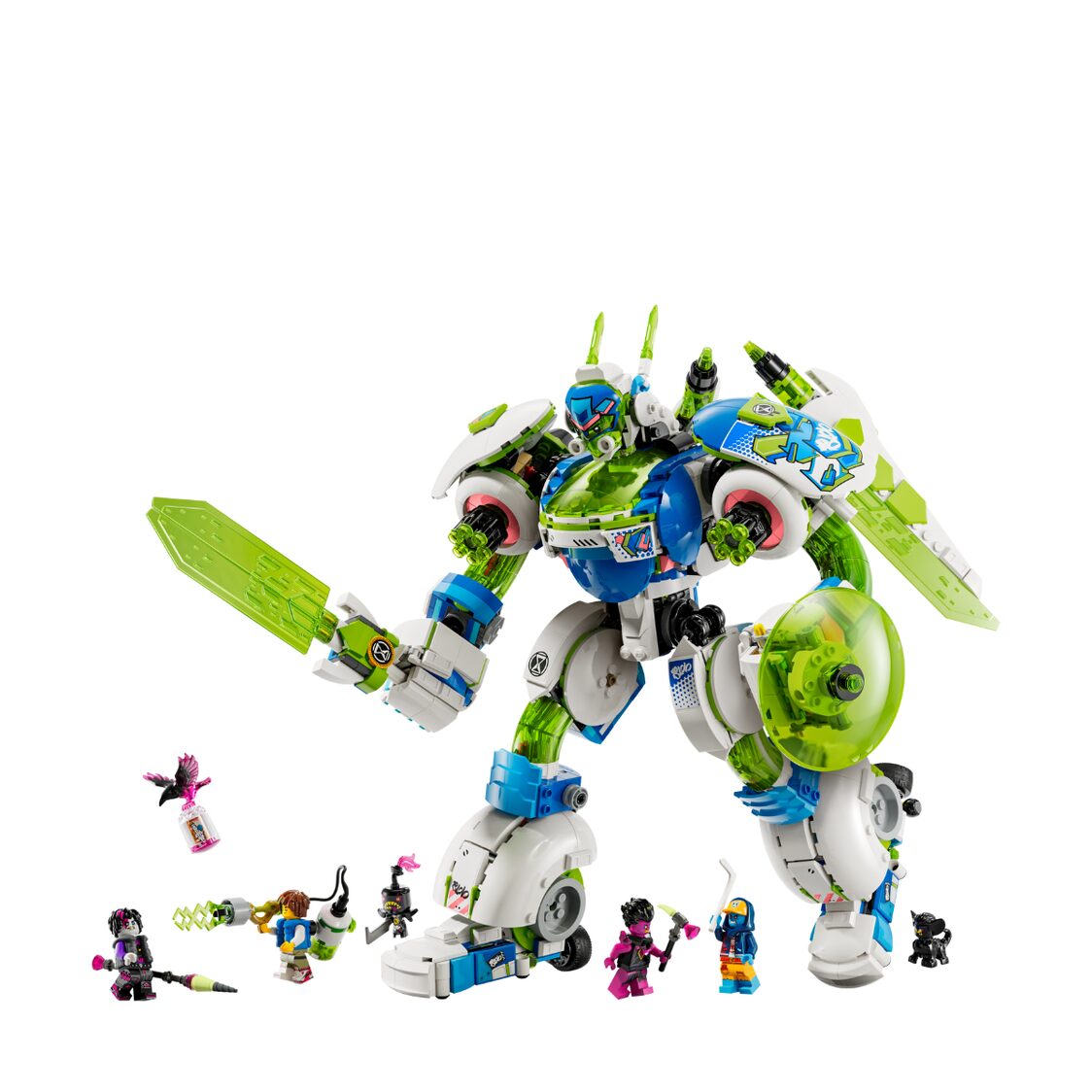 Lego Mateo and Z-Blob the Knight Battle Mech 71485