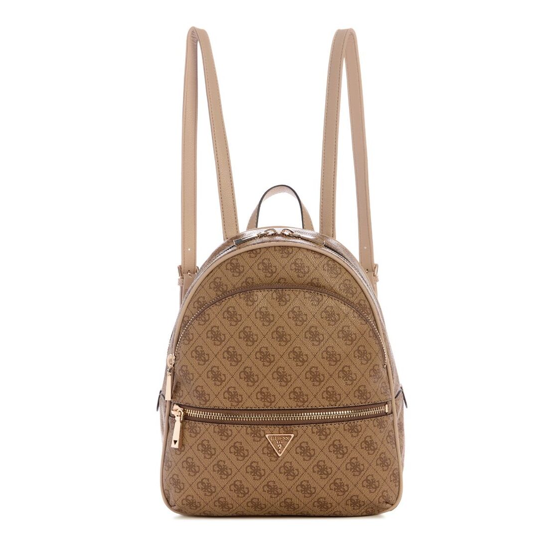 Guess Manhattan II Large Backpack - Latte Logo