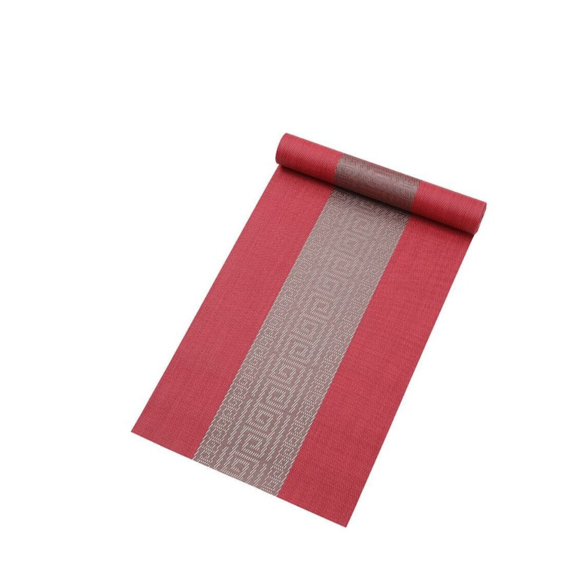 J. Rapee Greek Tablerunner Red