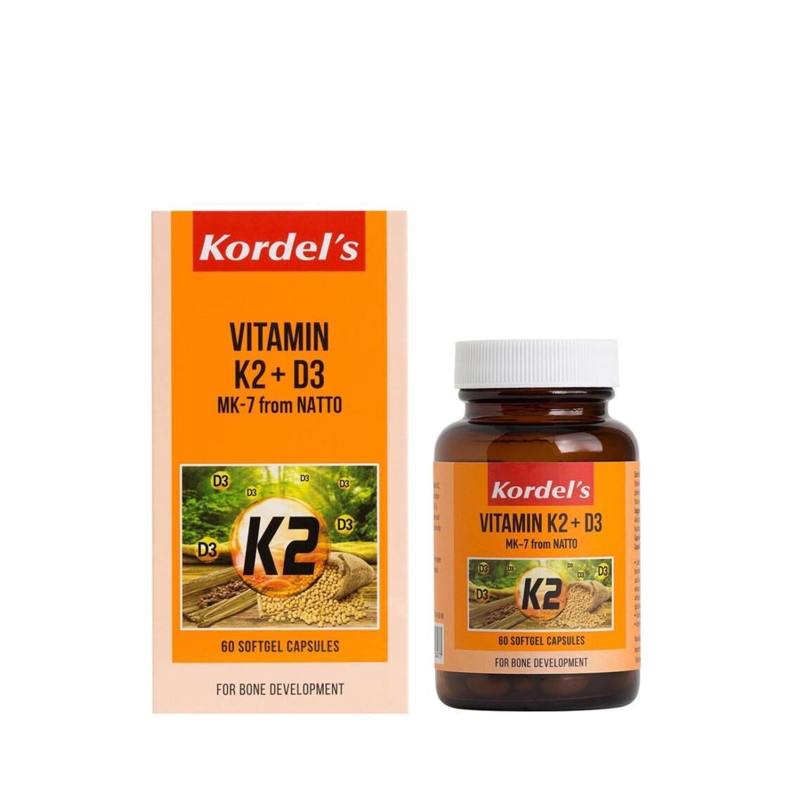 Kordel's Vitamin K2 + D3 60's