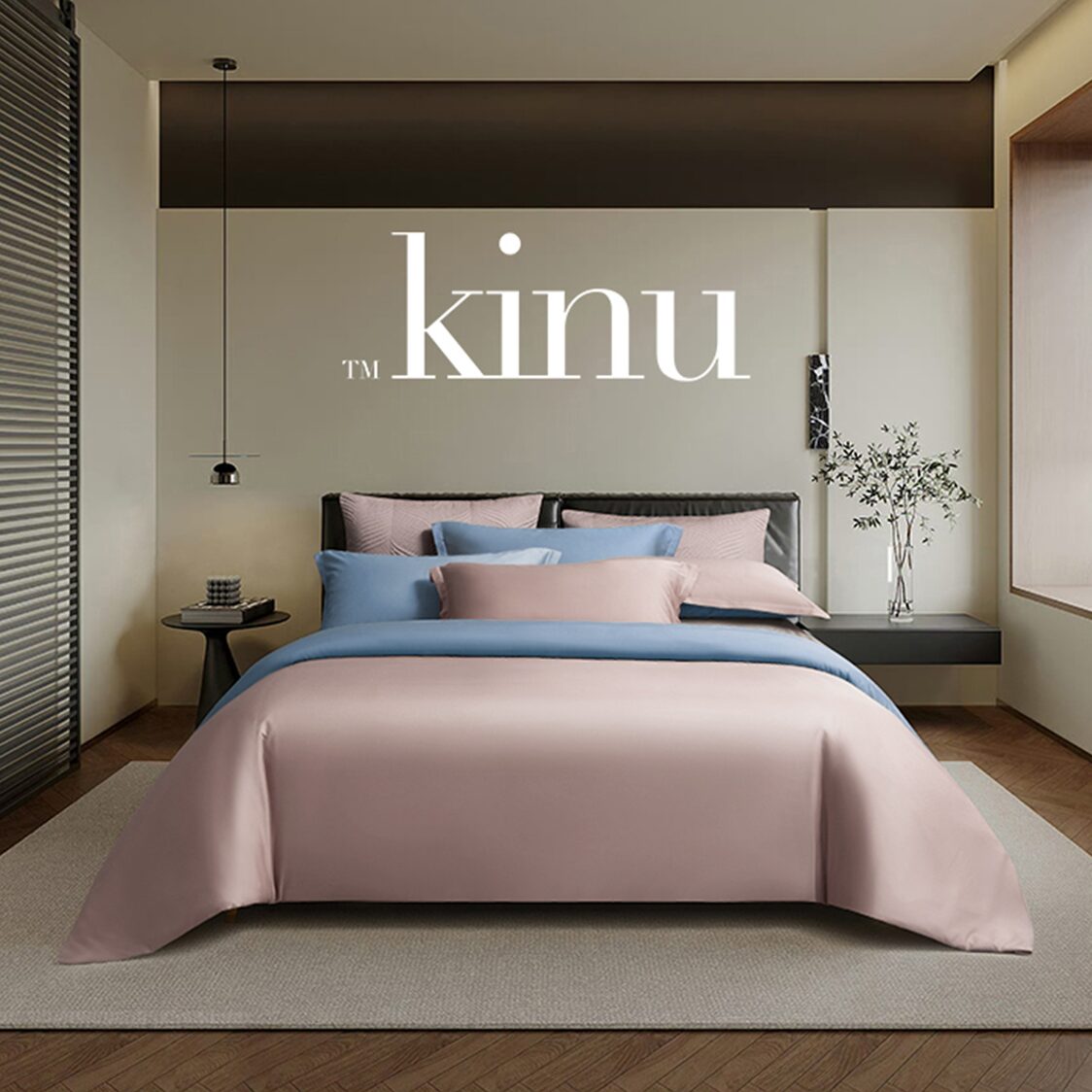 Kinu Misa Bedset - Pink