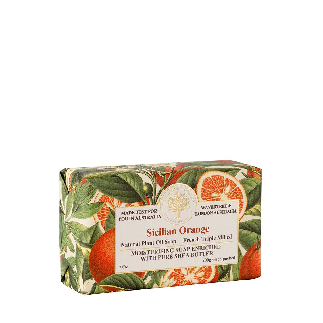 Wavertree & London Sicilian Orange Soap Bar 200g