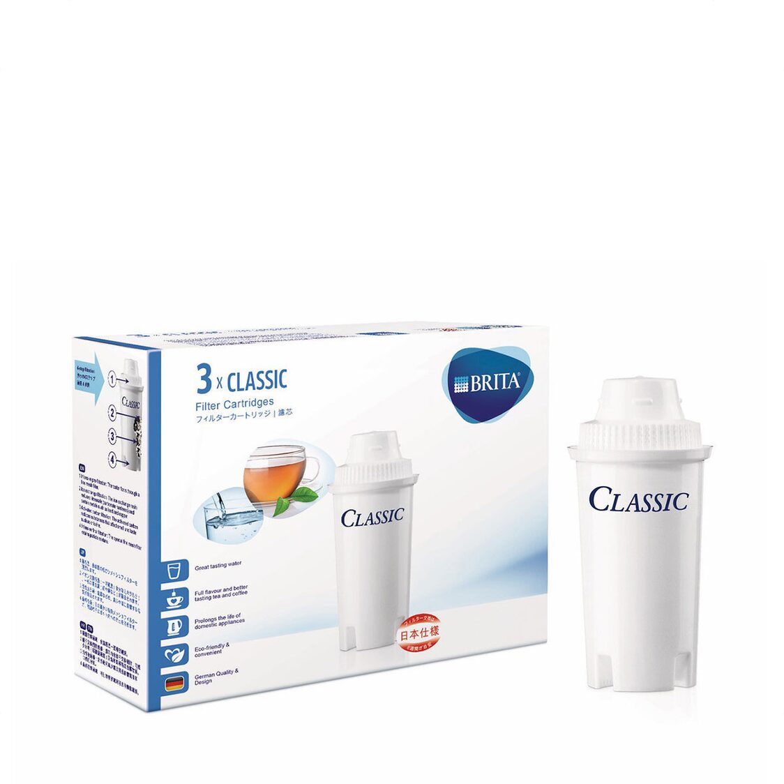 Brita Classic Cartridge BRI500PK3 (Pack of 3)