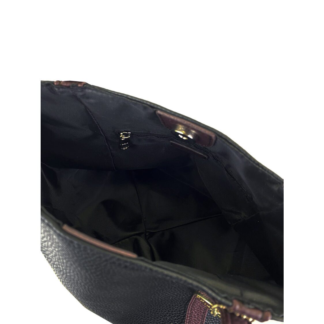 Mel&Co Pebbled Faux Leather Casual Bag