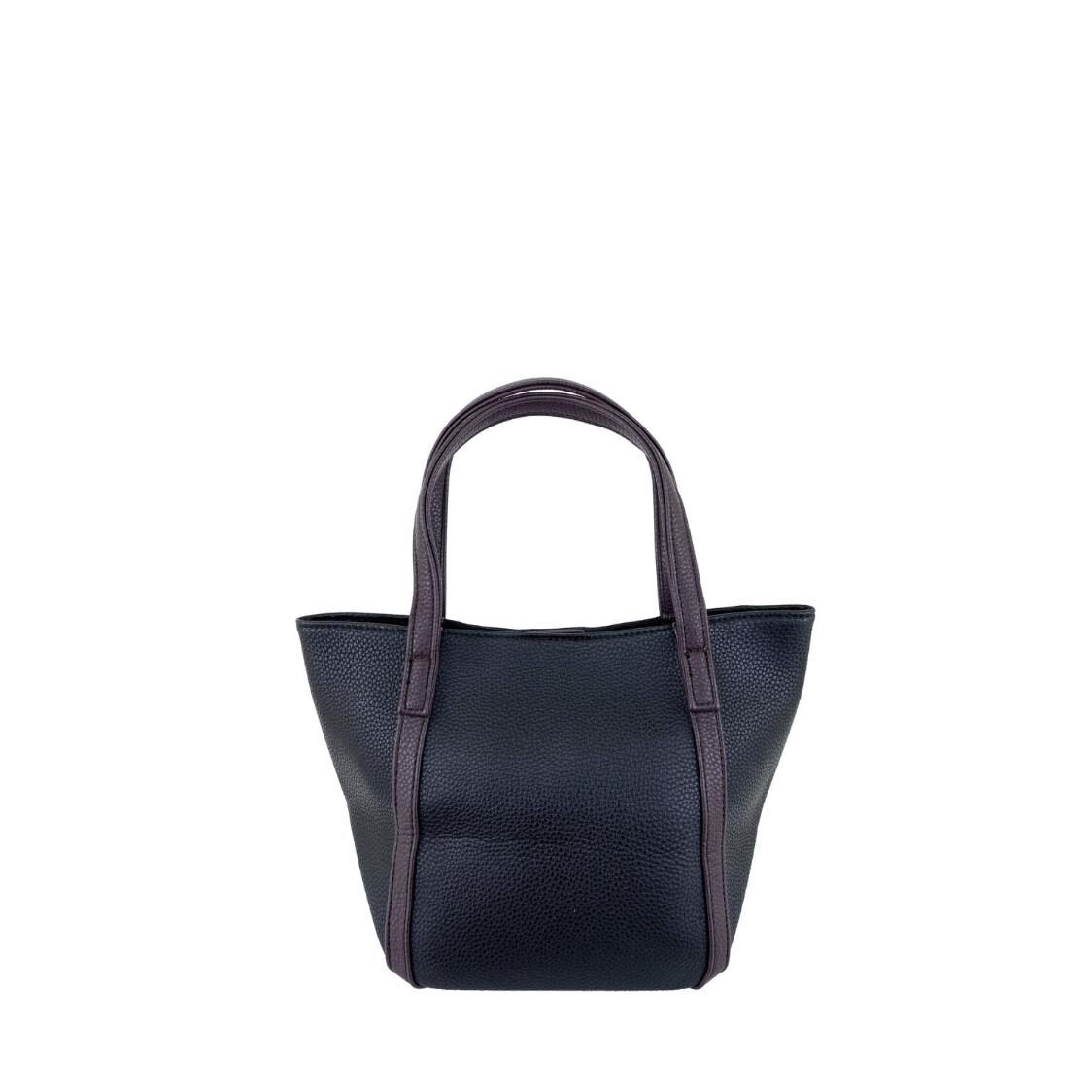Mel&Co Pebbled Faux Leather Casual Bag