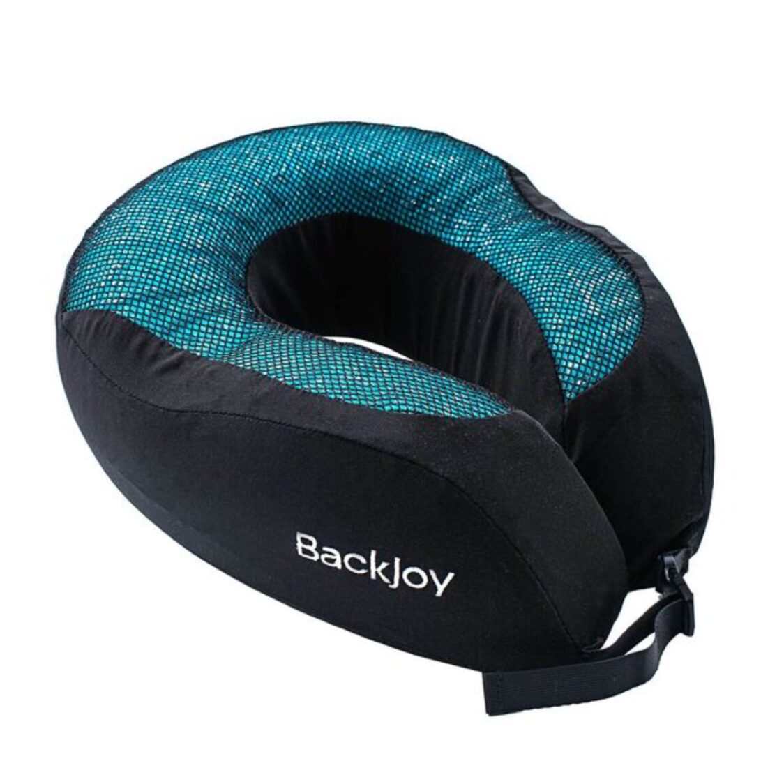 BackJoy Posture Care Neck Support Pillow with Cooling Gel - Dark Sky