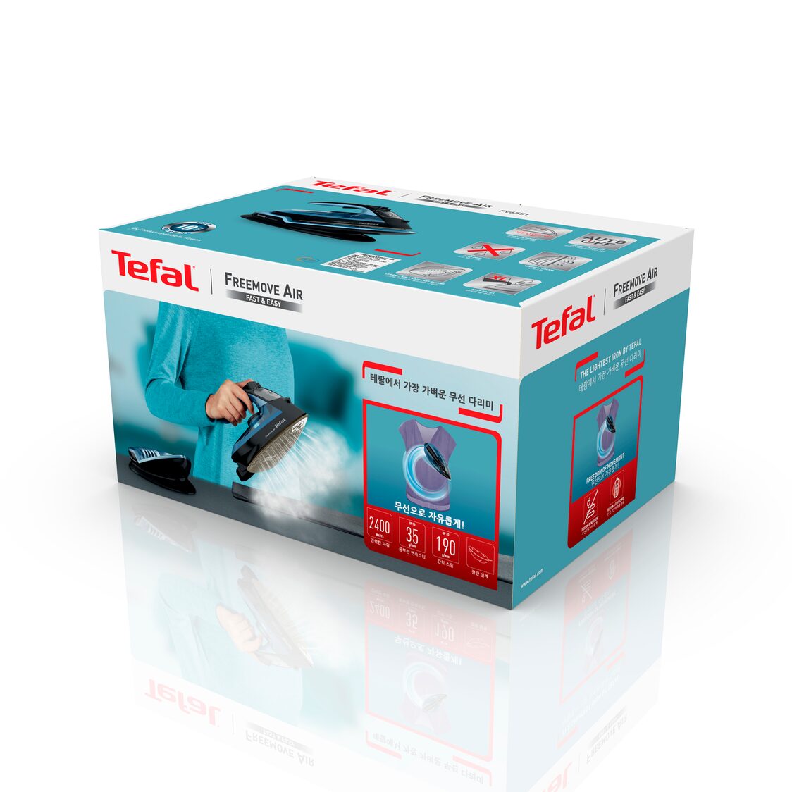 Tefal Freemove Air Cordless Steam Iron (FV6551)